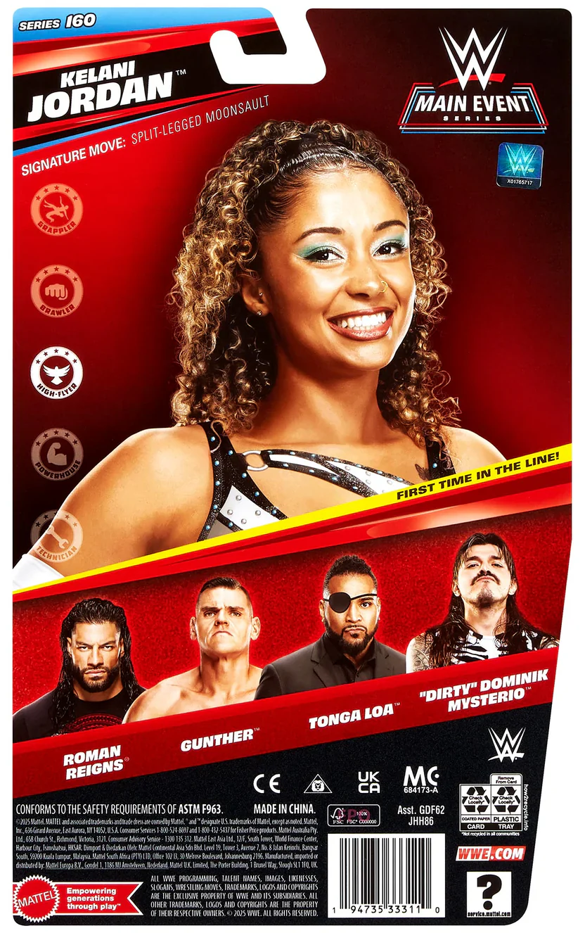 WWE MAIN EVENT SERIES 160 - KELANI JORDAN - Image 5