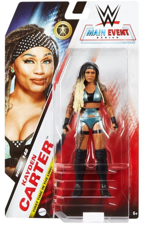 WWE MAIN EVENT SERIES FIGURE - KAYDEN CARTER 148