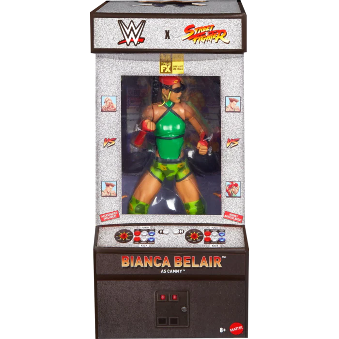 WWE X STREET FIGHTER ELITE COLLECTION - BIANCA BELAIR AS CAMMY
