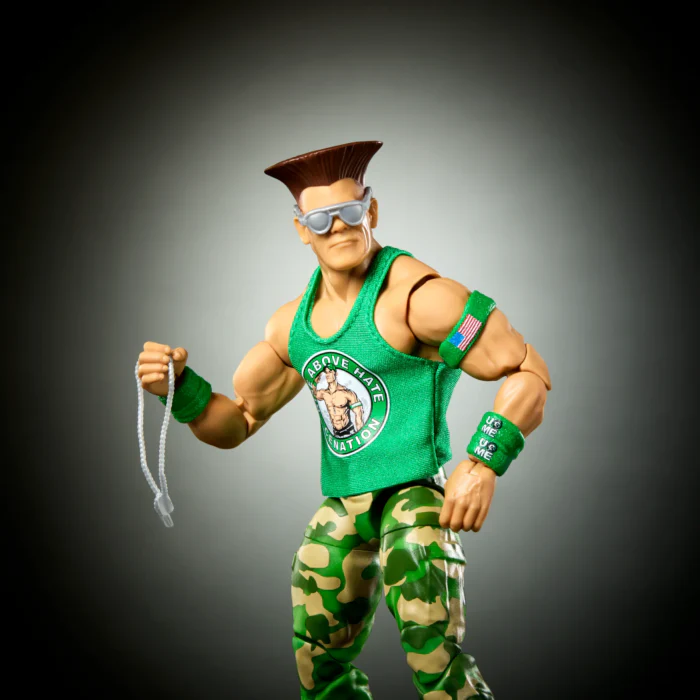 WWE X STREET FIGHTER ELITE COLLECTION - JOHN CENA AS GUILE - Image 3