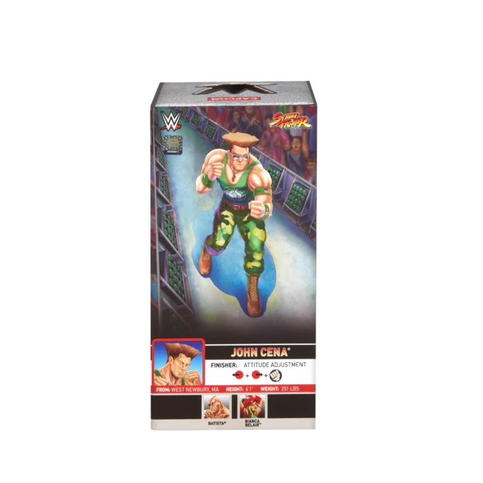 WWE X STREET FIGHTER ELITE COLLECTION - JOHN CENA AS GUILE - Image 8