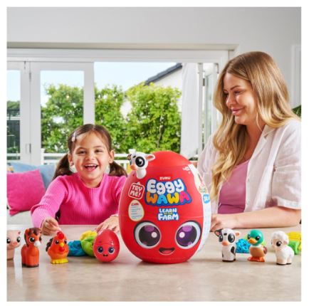 ZURU EGGY WAWA - LEARN ON THE FARM FAMILY ANIMALS SURPRISE EGG - Image 4