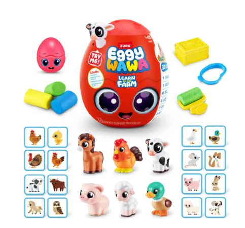 ZURU EGGY WAWA - LEARN ON THE FARM FAMILY ANIMALS SURPRISE EGG - Image 6