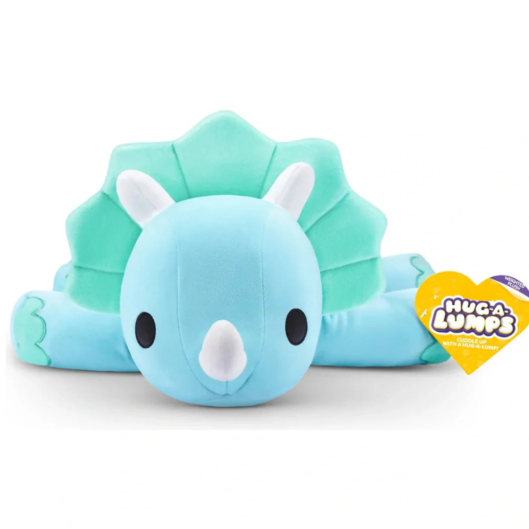 ZURU HUG-A-LUMPS WEIGHTED PLUSH DELILAH THE DINOSAUR - Image 2