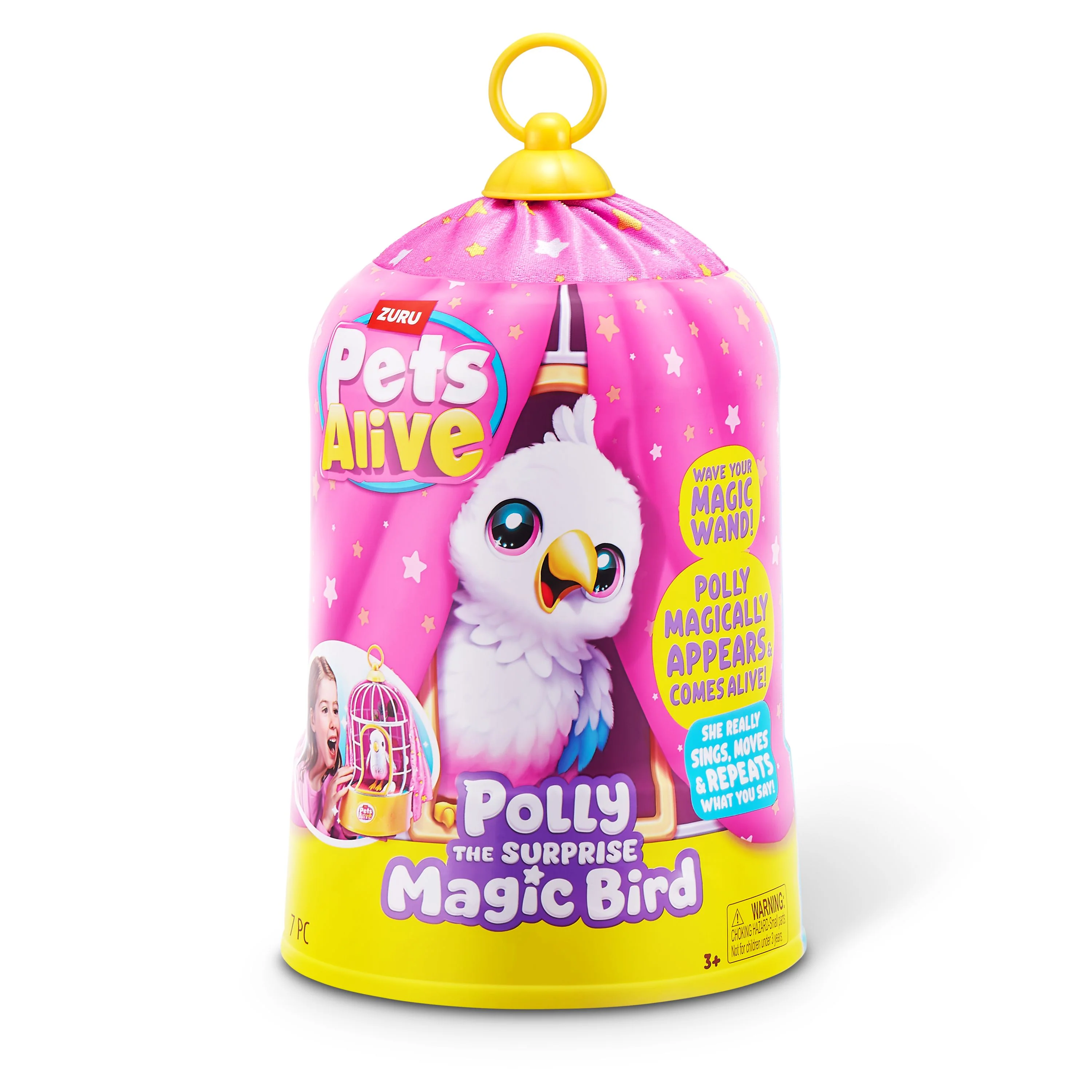 ZURU PETS ALIVE POLLY THE SURPRISE MAGIC BIRD SERIES 1 - Image 2