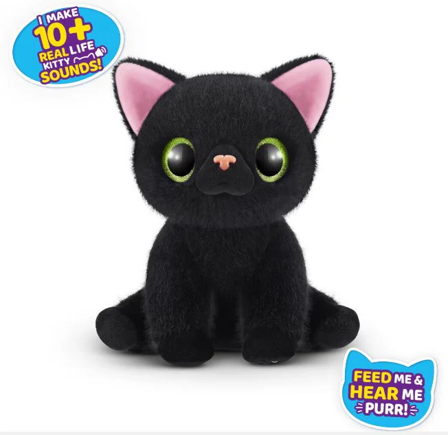 ZURU PETS ALIVE SMITTEN KITTENS INTERACTIVE PLUSH - Image 2
