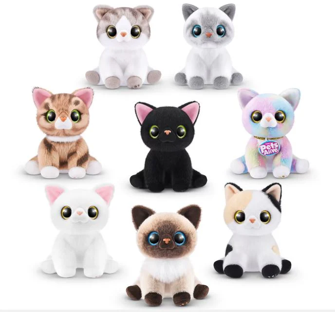 ZURU PETS ALIVE SMITTEN KITTENS INTERACTIVE PLUSH - Image 3