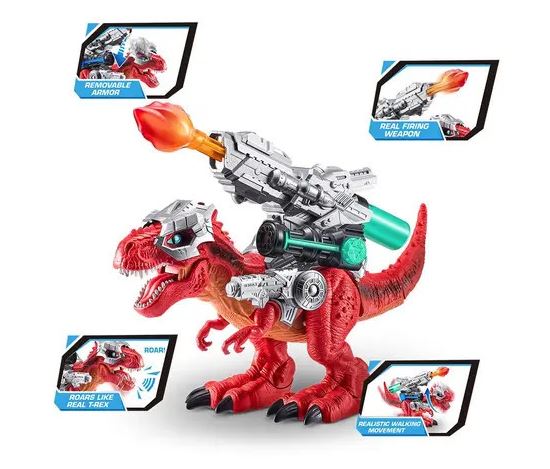 ZURU ROBO ALIVE DINO WARS - GIANT BATTLING T REX - Image 3