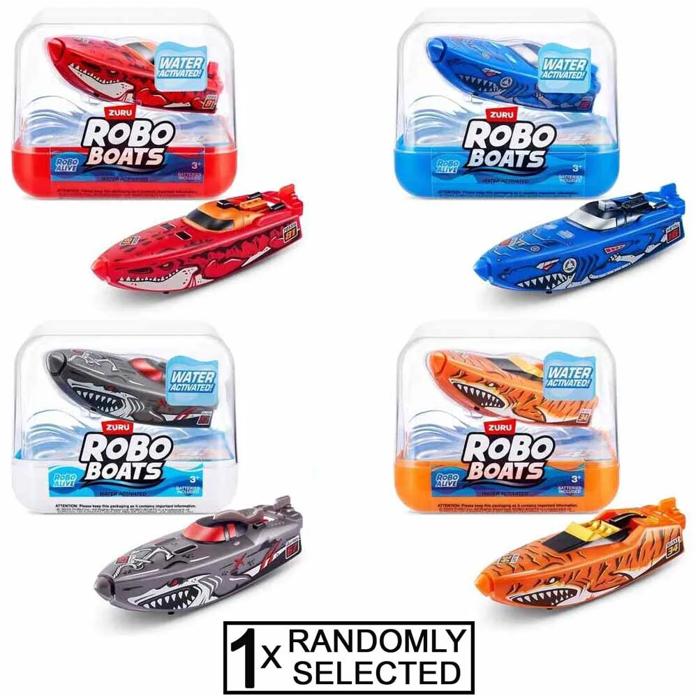 ZURU ROBO ALIVE WATER ACTIVATED BOAT ASSORTMENT