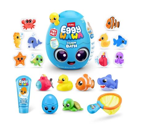 ZURU EGGY WAWA - LEARN IN THE BATH BATHTIME SURPRISE EGG - Image 2