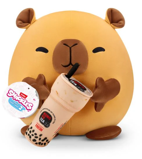 ZURU SNACKLES - KUNGFU TEA SPENCER CAPYBARA 8INCH