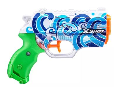 ZURU X SHOT-FAST FILL WATER GUN-NANO-BLUE SWIRL - Image 2