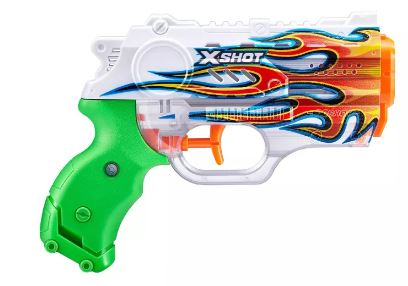 ZURU X SHOT-FAST FILL WATER GUN-NANO-ORANGE FLAME - Image 2