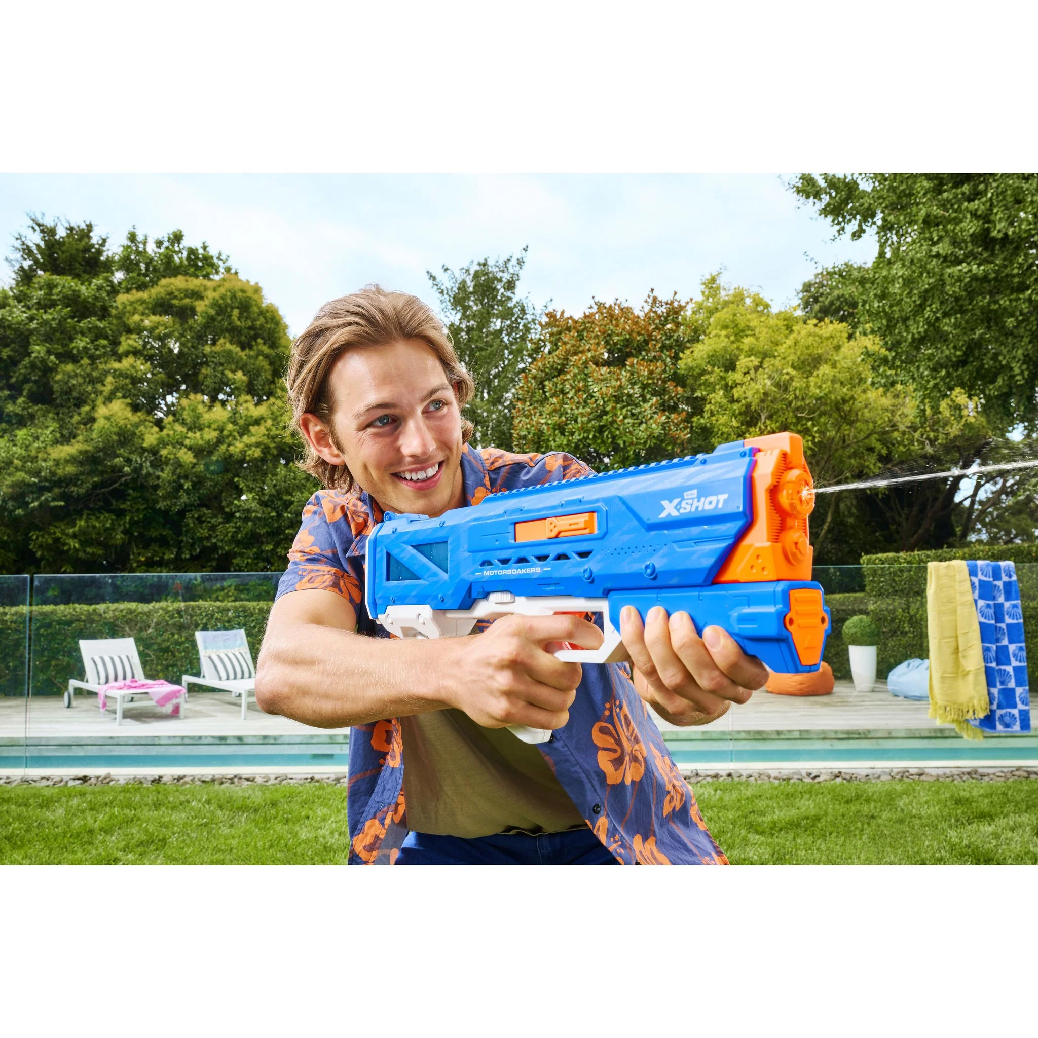 ZURU XSHOT FAST FILL MOTOR SOAKERS - HYDRA PULSE BLUE - Image 3