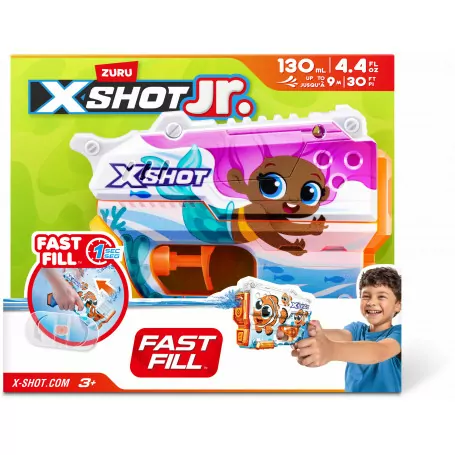 ZURU - XSHOT FAST FILL WATER GUN - MERMAID