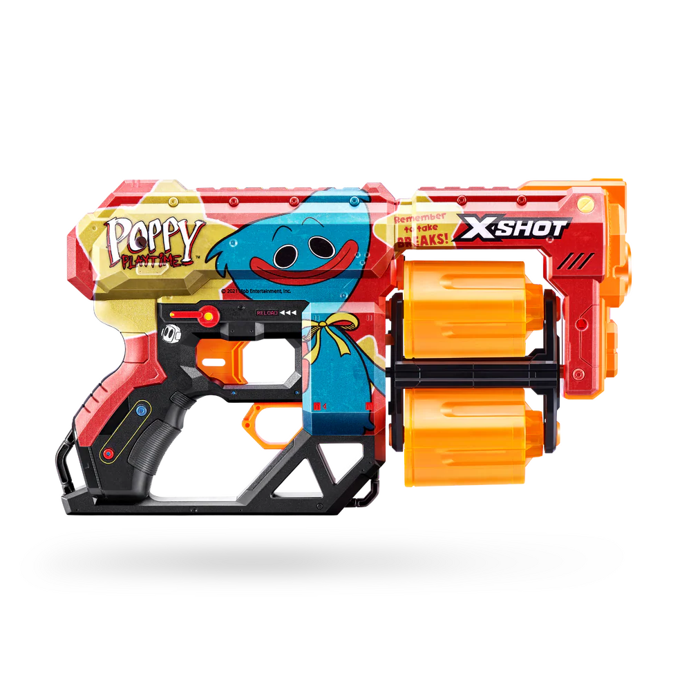 ZURU XSHOT SKINS POPPY PLAYTIME DREAD TIMEOUT