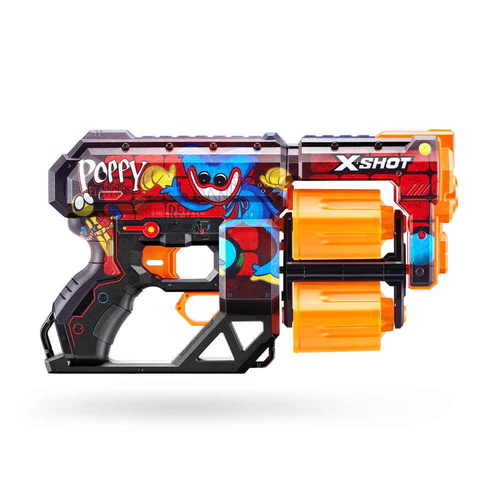 ZURU XSHOT SKINS POPPY PLAYTIME DREAD TOONY