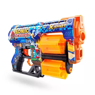 ZURU XSHOT SONIC THE HEDGEHOG SKINS DREAD MEGA SONIC BLASTER - Image 2